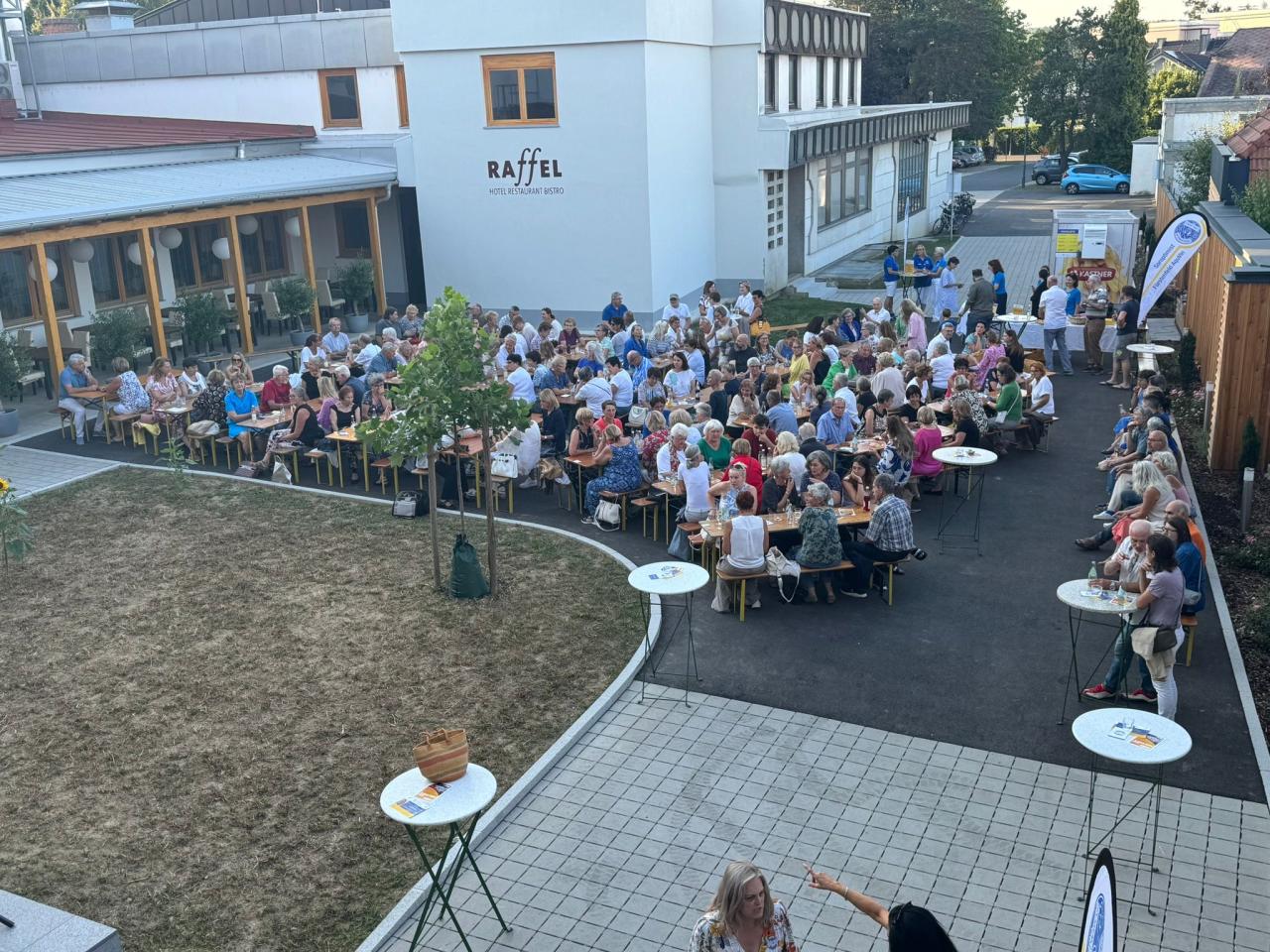 Christine hat von oben fotografiert
