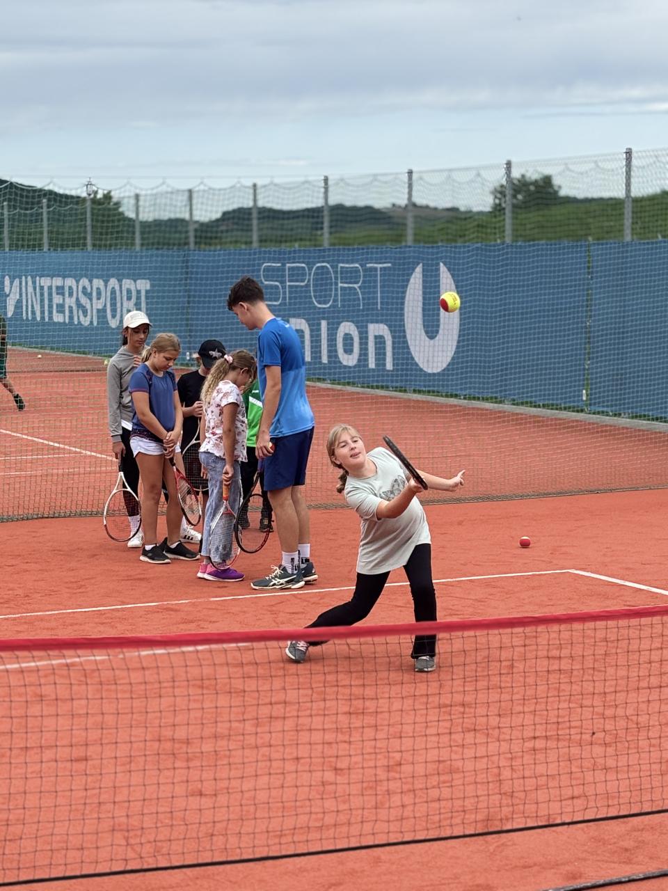 CS Tennis 06 08 2025 Sophia voll im Einsatz