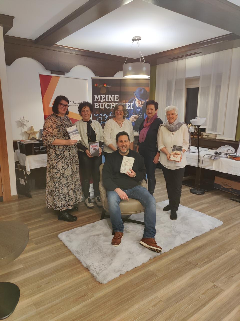 D, B, C & S Gruppenfoto Roman Klementovic ALLE LÄCHELN