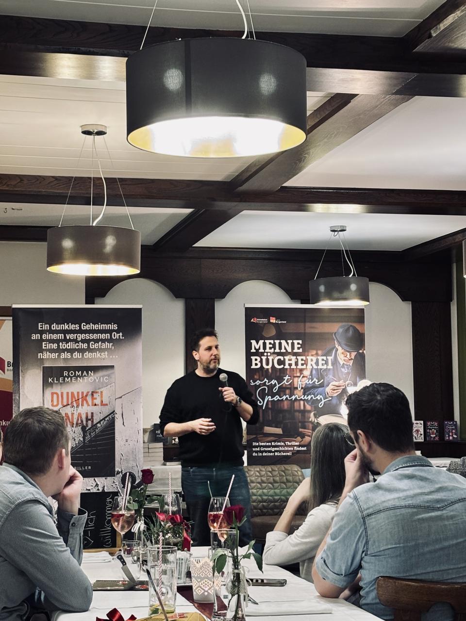 D, B, C & S Roman Klementovic stellt Buch vor 28 11 2025
