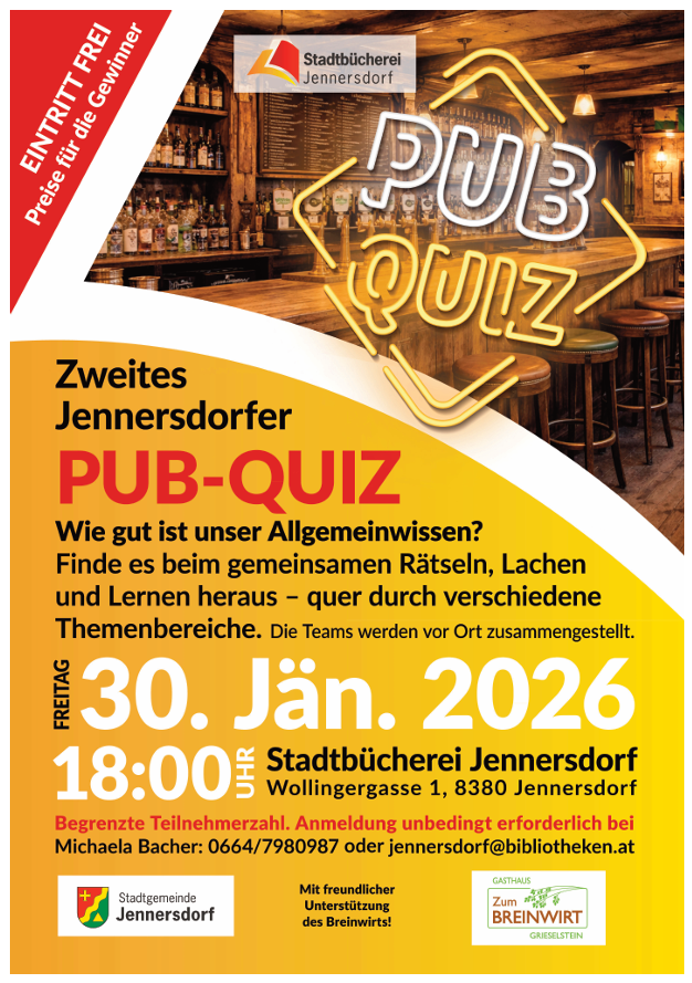 Pub-Quiz Plakat