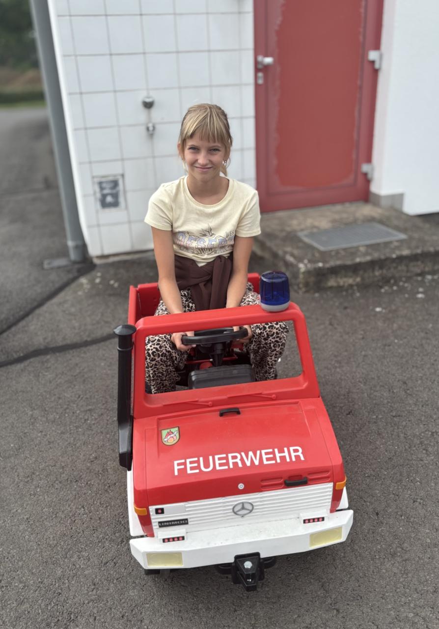 CS Feuerwehr Sarina Mini-Feuerwehrauto 22 07 2026.