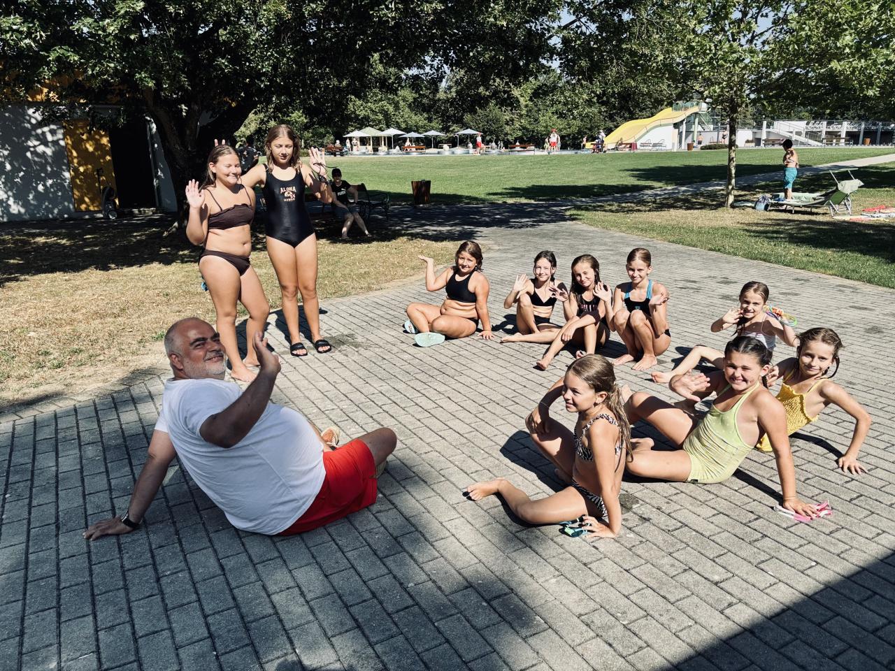 CS Freibad Wasserrettung Horst mit Kindern 29 07 2026
