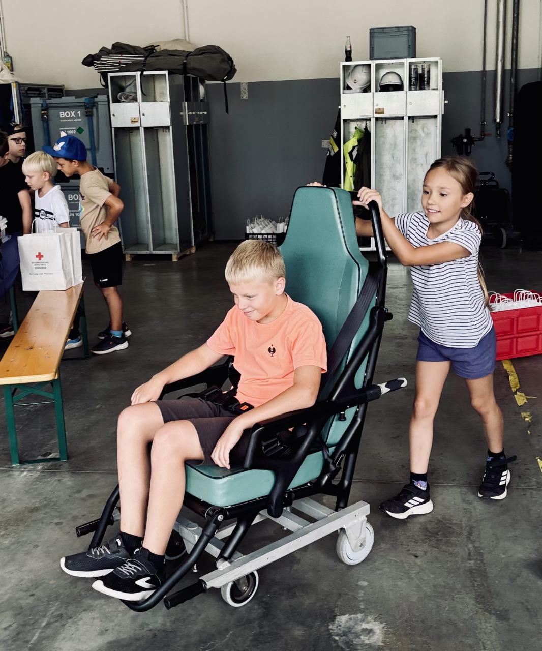 CS Rettungssessel Lukas und Mira Slalom 22 07 2026