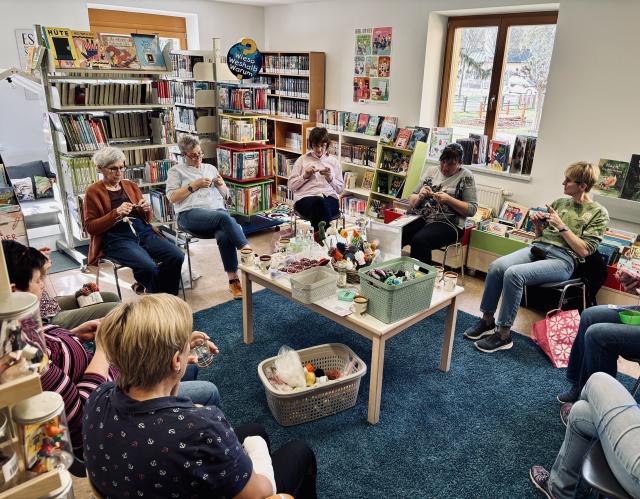 Das große Stricken 3 beim Stricken 10 03 2026