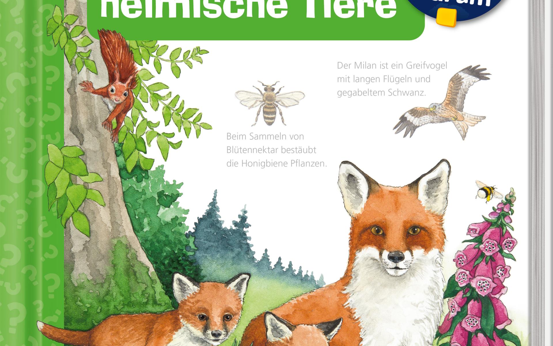 Ravensburger Rätsel Rallye Cover Wir entdecken heimische Tiere
