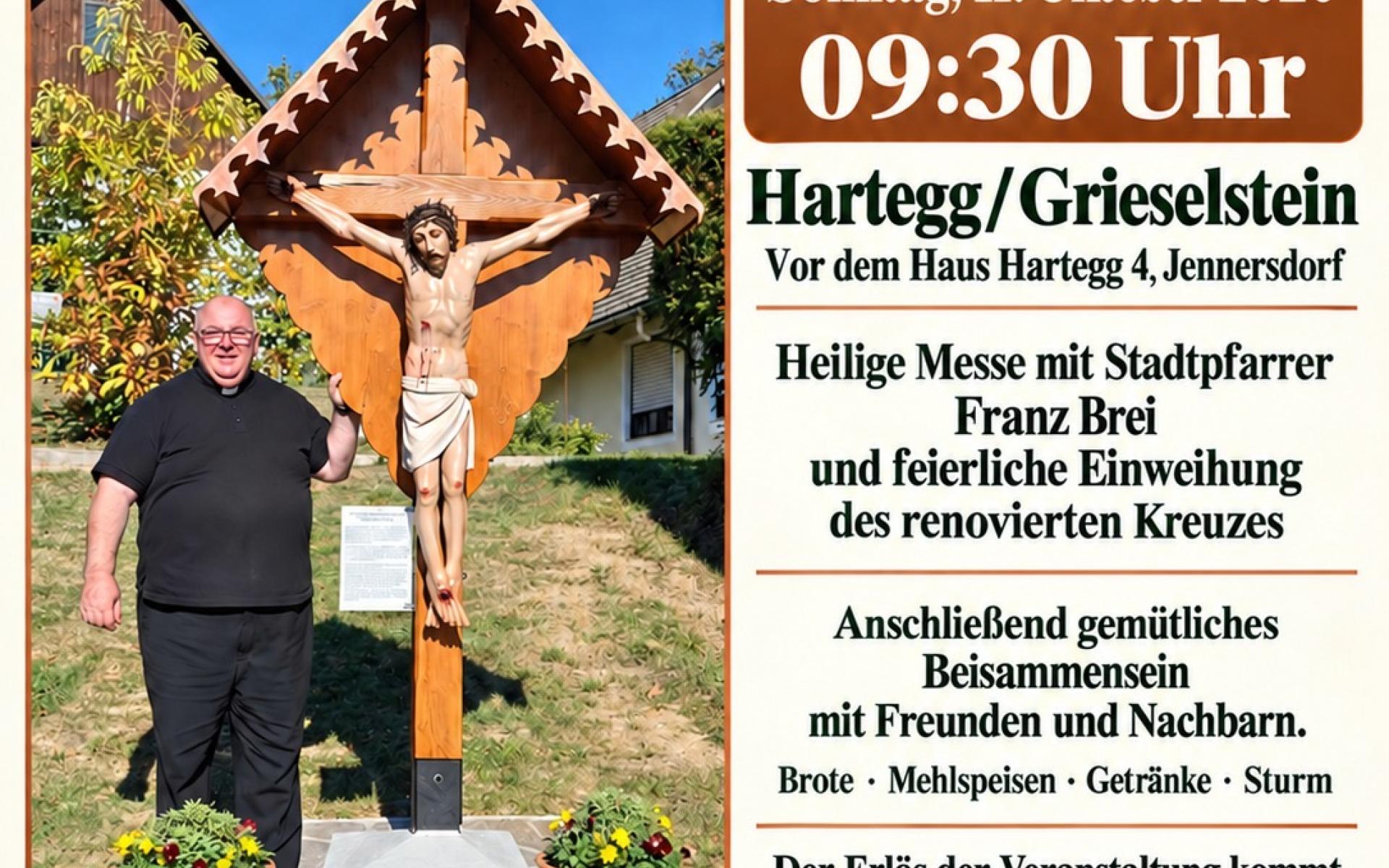 Plakat Benefiz Moar-Luisl-Kreuzeinweihung 11 10 2026